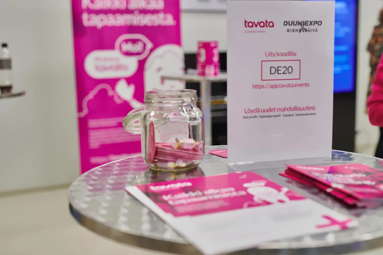Tehokasta verkostoitumista DuuniExpo rekrytapahtumassa