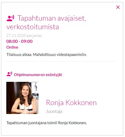 Tavata tuo kohtaamiset myös virtuaalitapahtumiin